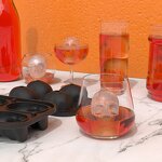 3D Clear Ice Cube Tray Manufacturer - LK10 Stackable Whiskey Freezer Mold with Easy Release