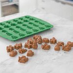 Christmas Silicone Chocolate Mold Manufacturer - 5in1 BPA Free Cake Decor Cookie Candy Gummy Baking Tool