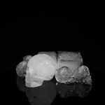 3D Skull Silicone Ice Mold Manufacturer - Halloween Black Giant Whiskey Beverages Ice Cube Maker