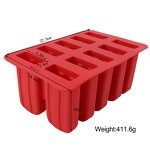 Silicone Popsicle Molds Manufacturer - C7 Hot 12/10/6 Cavity BPA Free Reusable Easy Release Tool