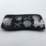 Skull Rib Silicone Ice Tray Manufacturer - CS06 Bestseller Slow Melting Large Clear Ice Ball Maker