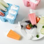 Silicone Ice-lolly Molds Manufacturer - C22 12/10/6 Cavity Reusable Easy Release Ice Pop Maker