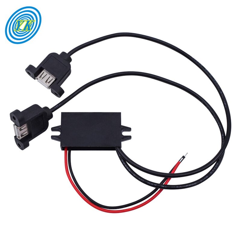 USB DC Converter - 8-32V to 5V 1A-3A Step Down Buck Module