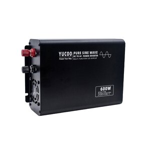 Pure Sine Wave Inverter - 600W 12V-72V to 120VAC/220VAC Off Grid