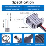 Starlink Mini Converter - 12V to 30V 3.5A Step Up Power Adapter