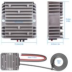 Starlink Gen3 Converter - 12/24V to 57V 4.5A Waterproof Cigarette Lighter