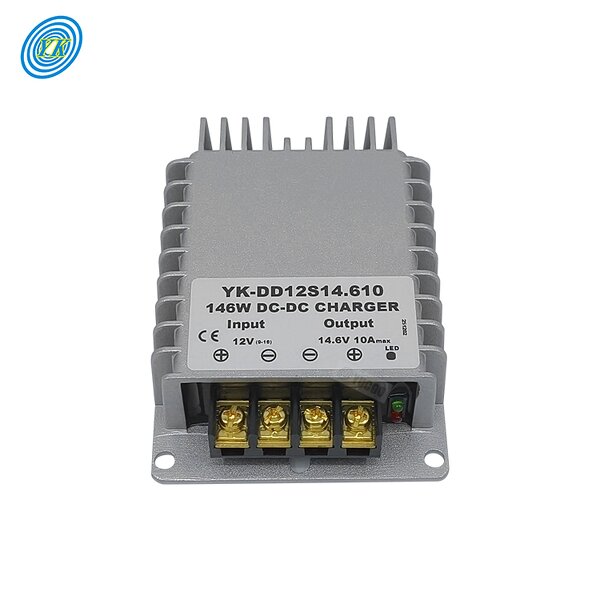 DC DC Charger - 12V to 14.6V 10A for Lifepo4 Battery Car RV