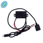 Type-C DC Converter - 12V/24V to 5V 3A Buck Step Down for LED Display