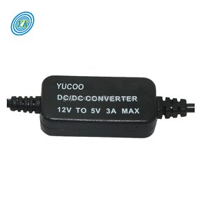 USB DC Converter - 12V/24V to 5V 1A-3A Step Down Buck Module