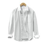 Men's Shirt Manufacturer - Long Sleeve Simple Trendy Casual Versatile