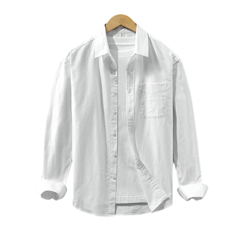 Men's Shirt Manufacturer - Long Sleeve Simple Trendy Casual Versatile
