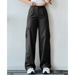 Women's Casual Pants Manufacturer - Waist Cinching Mid Waist 3D Pocket Plus Size