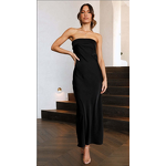 Dress Manufacturer - Satin Open Back Bra Printed for Spring Summer