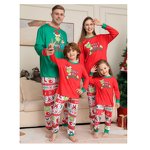 Christmas Pajamas Set Manufacturer - Family Two Piece Long Sleeve Drawstring
