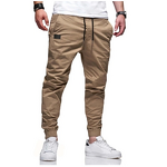 Men's Casual Pants Manufacturer - Workwear with Drawstring Ankle Straps