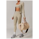 Yoga Jacket Manufacturer - Long Sleeve Quick Dry Running Breathable