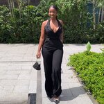 Jumpsuit Manufacturer - Backless High Waist with Pocket for Summer