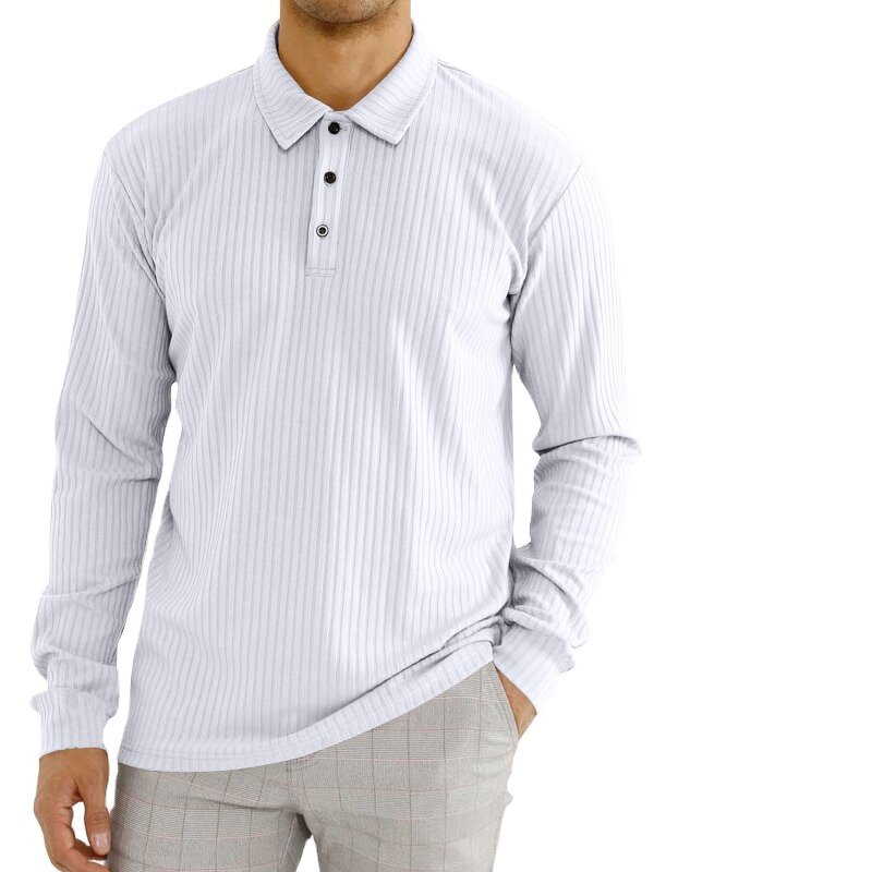 Men's Polo Shirt Manufacturer - Long Sleeve for Spring Autumn