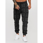 Men's Casual Pants Manufacturer - Checkered 3D Digital Printed Fitness Leggings