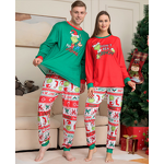 Christmas Pajamas Set Manufacturer - Family Two Piece Long Sleeve Drawstring