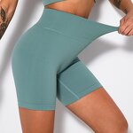 Fitness Pants Manufacturer - Seamless Screw Thread High Waist Trisection