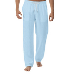 Men's Casual Pants Manufacturer - Sports Solid Color Cotton Linen