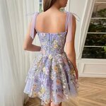 Suspender Dress Manufacturer - 3D Flower Embroidery Bag Buttocks Sexy