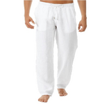 Men's Casual Pants Manufacturer - Sports Solid Color Cotton Linen