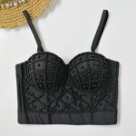 Camisole Top Manufacturer - Pearl Beautiful Back Exposed Navel Sexy