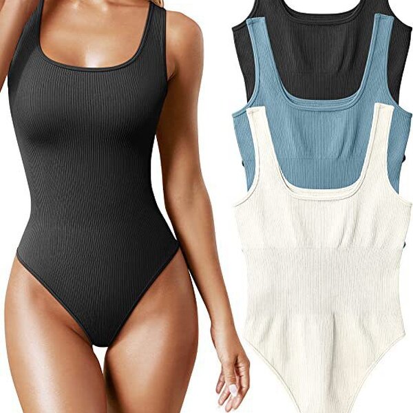 Bodysuit Shapewear Manufacturer - Seamless Round Neck Tummy Control Full Body