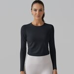 Yoga Clothes Top Manufacturer - Pure Color Duplex Damask Close-fitting Corset