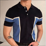 Men's Polo Shirt Manufacturer - Fashion Splicing Business Knitted