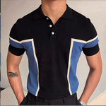 Men's Polo Shirt Manufacturer - Fashion Splicing Business Knitted