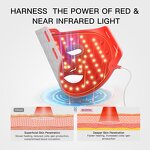 LED Face Mask Manufacturer - 3 Color Light Therapy for Neck & Face