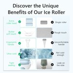 Facial Ice Roller Manufacturer - Handheld Plastic Cold Compress