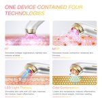 Skin Tightening Device Manufacturer - 6 in 1 LED EMS RF Portable Handheld