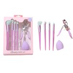 Makeup Brushes Set Manufacturer - Professional High Gloss with Puff & Sponge