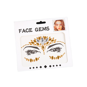 Face Tattoo Stickers Manufacturer - 3D Sexy Glitter Rhinestones for Party