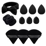 Makeup Sponges Set Manufacturer - 23pcs Luxury with Hair Clips