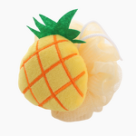 Shower Sponge Manufacturer - Flower Shape Fruit Designs Mesh Pouf