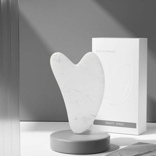 Facial Roller Manufacturer - Green Natural Resin for Face Neck Lifting