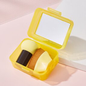 Beauty Sponge Set Manufacturer - Wet & Dry Waterdrop Shape with Storage