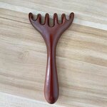 Scalp Massage Comb Manufacturer - Sandalwood Meridian Multifunctional