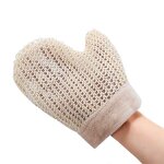 Bath Glove Manufacturer - Natural Color Spa Scrub for Exfoliating