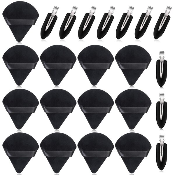 Makeup Sponges Set Manufacturer - 23pcs Luxury with Hair Clips