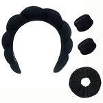 Spa Headband Set Manufacturer - with Wristband Puffy Sponge Non Slip