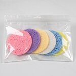 Facial Cleaning Sponge Manufacturer - Natural Cellulose Round Shape