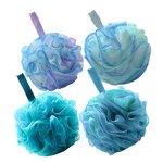 Bath Sponge Set Manufacturer - 60g 75g 4 Pack Ocean Colors Mesh