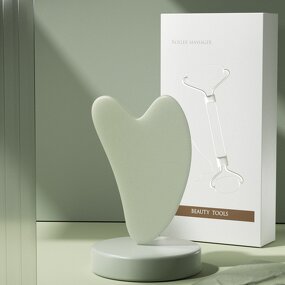 Facial Massage Set Manufacturer - Natural with Gua Sha for Face Eyes Neck