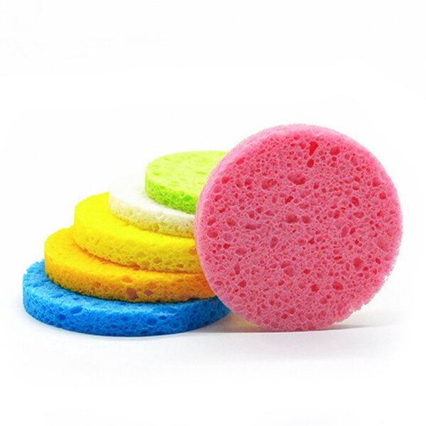 Facial Cleansing Sponge Manufacturer - Natural Water Drop Shape Skin-Friendly